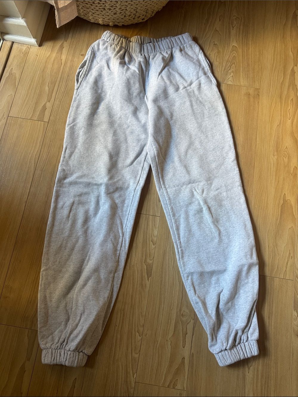 Brandy Melville Light Gray Sweatpants